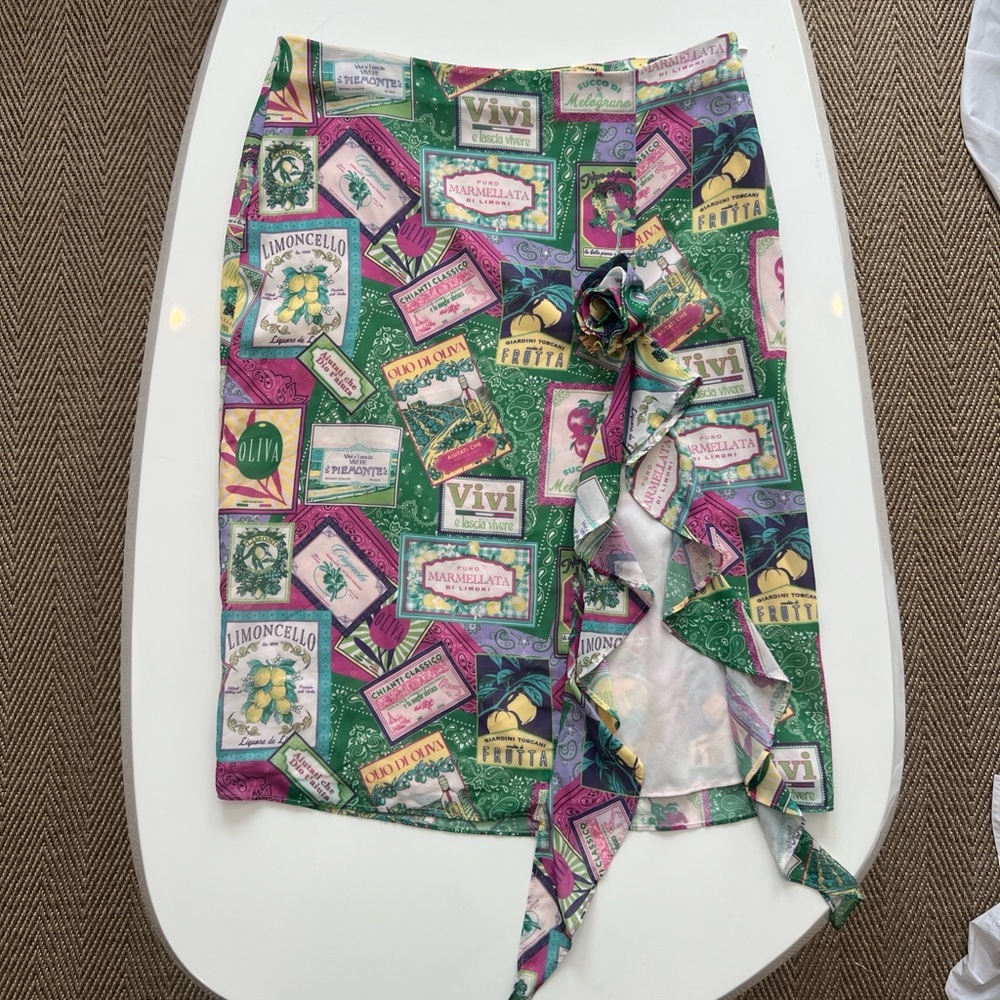 Ramona Midi Skirt in Multi Pomodoro
LPA